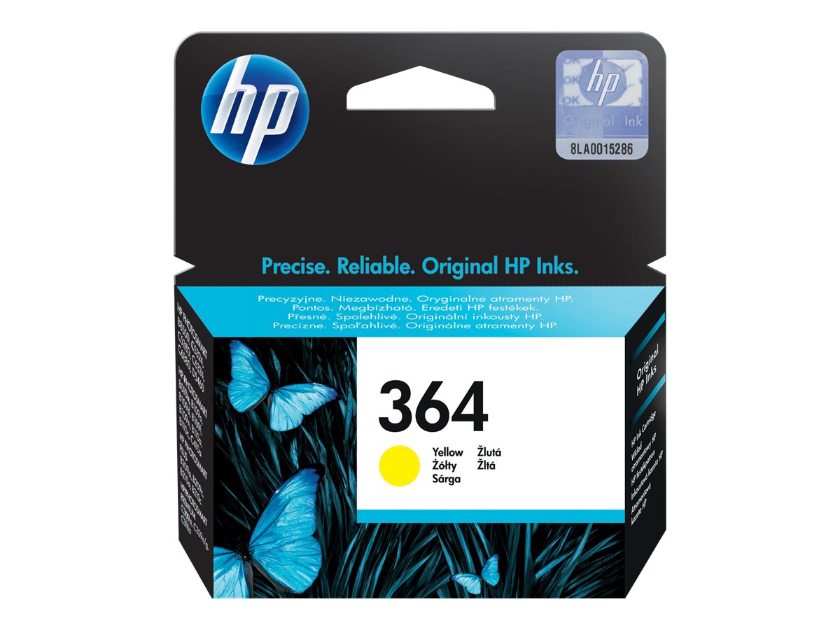 HP 364 Yellow Ink Cart/Vivera Ink