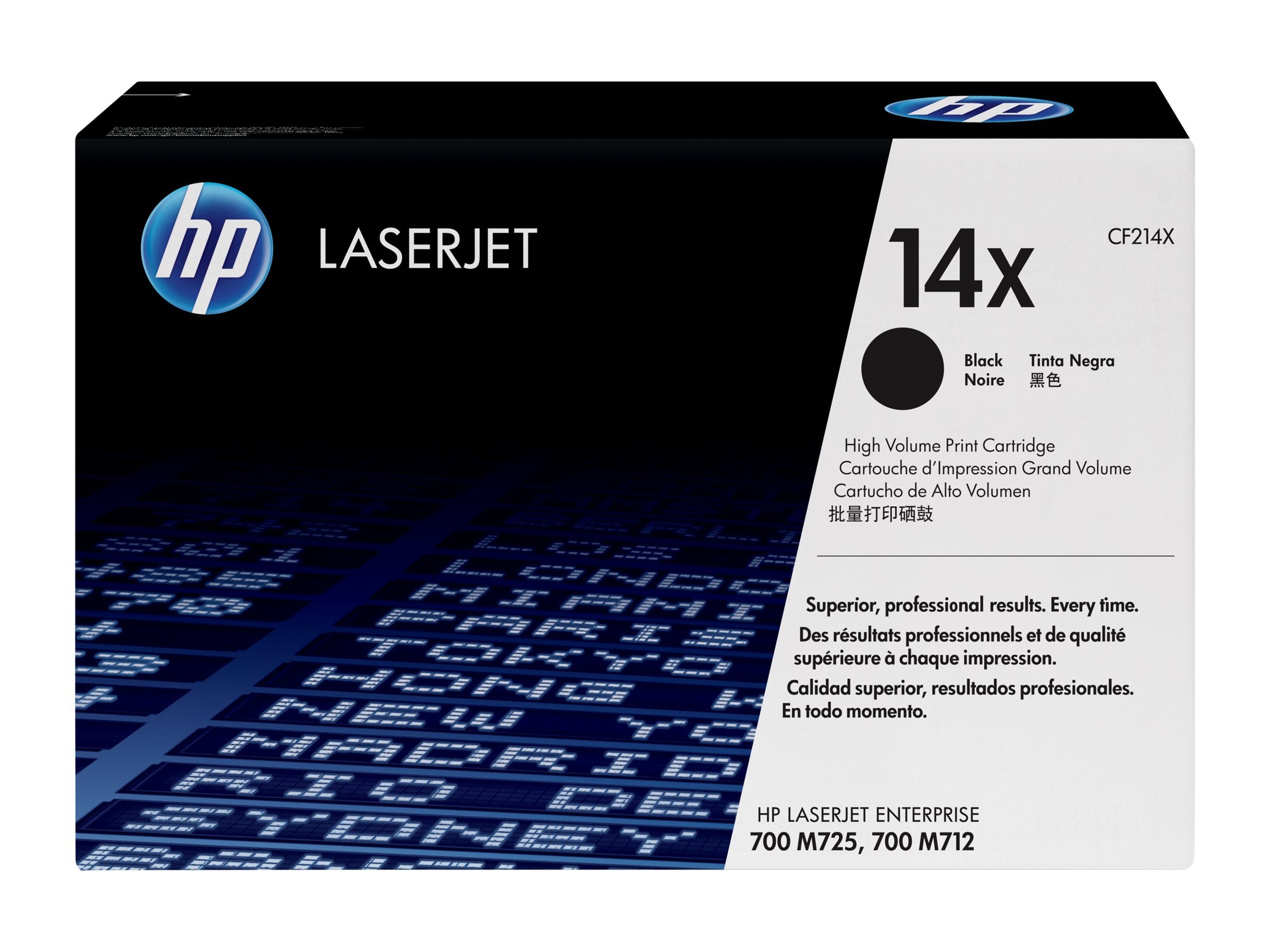 HP 14X original Toner cartridge C214X black high capacity 17.500 pages 1-pack