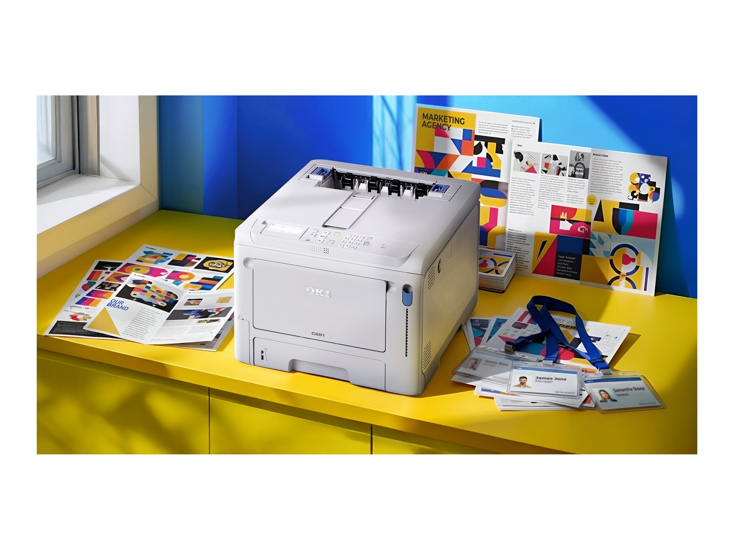 OKI C651dn-Euro A4 Singlefunction Printer Colour 35ppm