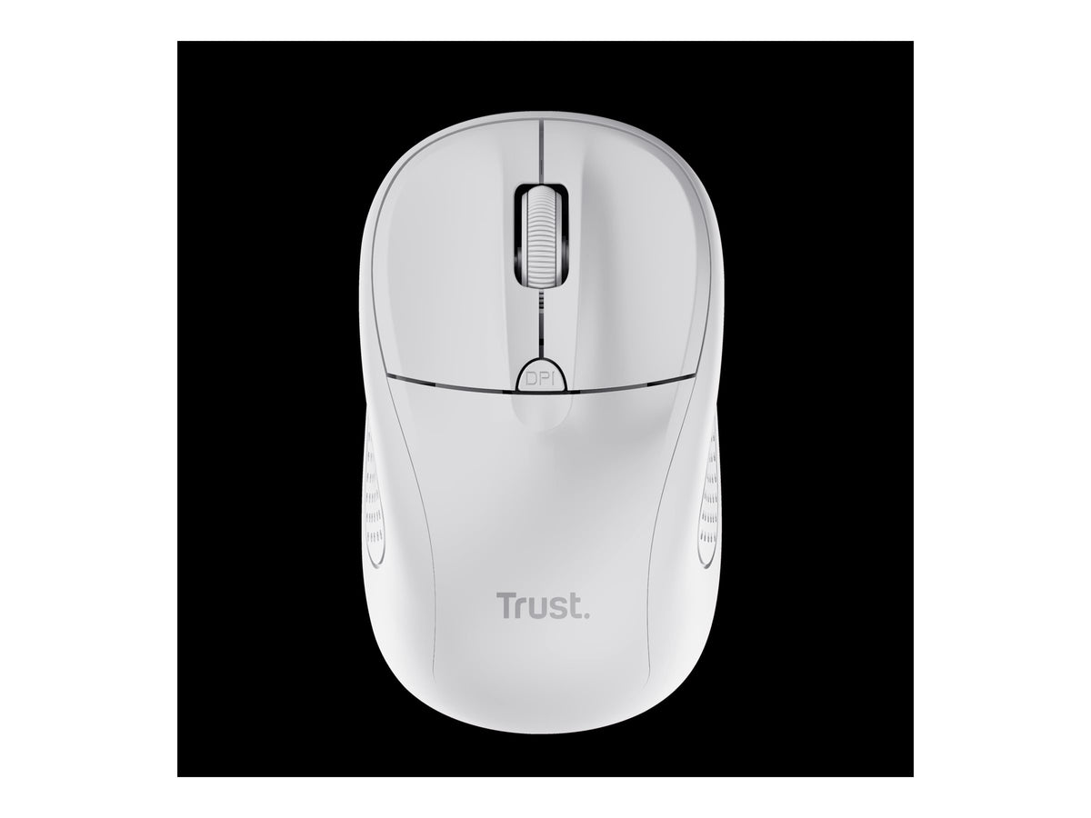 TRUST Souris sans fil compacte PRIMO - Blanche mat