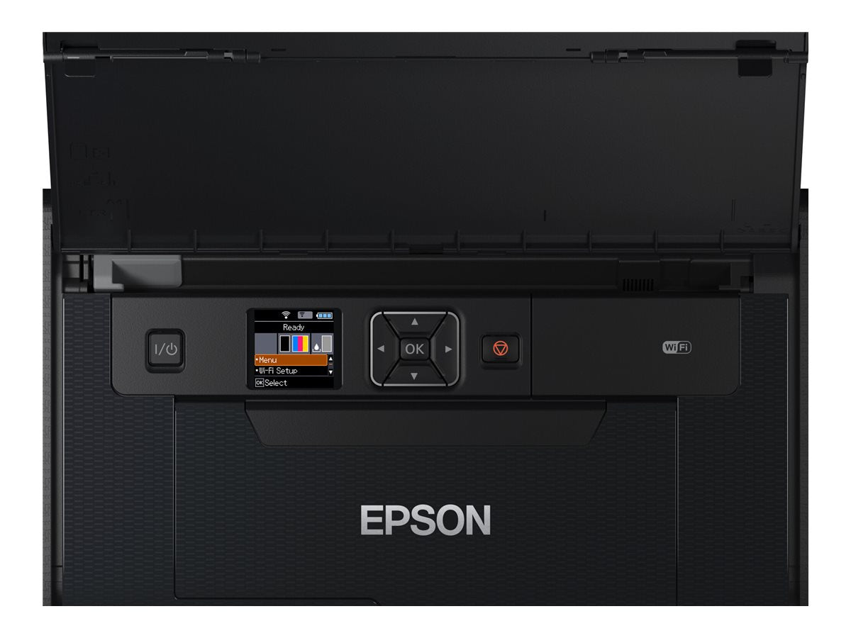 EPSON WorkForce WF-110W Printer colour ink-jet A4 5760x1440dpi 7ppm mono/4ppm colour capacity 20 sheets USB 2.0 Wi-Fi