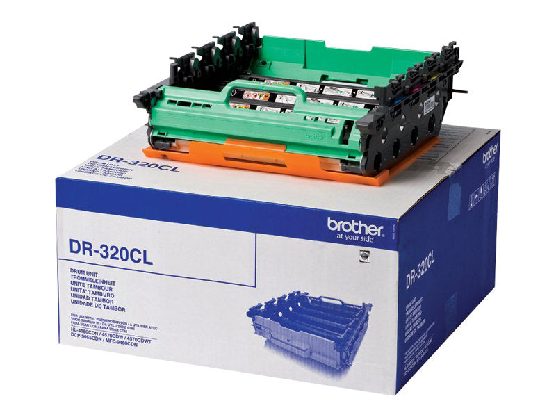 BROTHER DR-320 tambour noir et couleur capacité standard 25.000 pages pack de 1