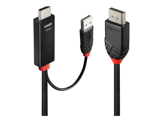 LINDY 2m HDMI to DisplayPort Cable