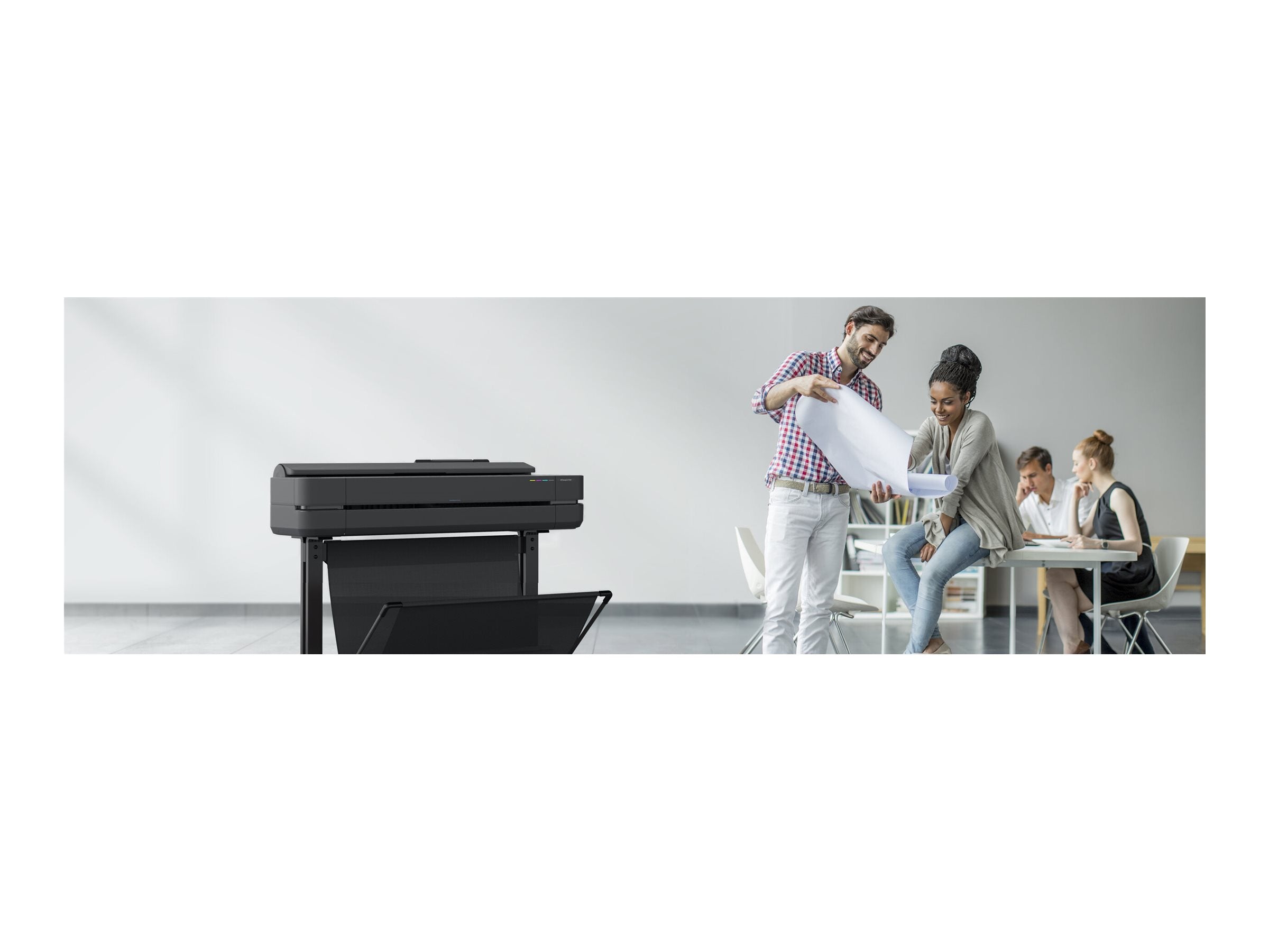 HP DesignJet T630 24p LFP 2025 Colour Ink-Jet A1 ANSI D Roll 61cm 2400x1200dpi 0.5 min/page USB LAN Wi-Fi