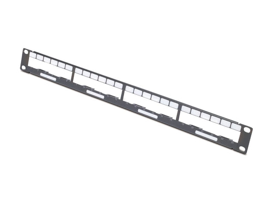APC Data Distribution 1U Panel Holds 4 each Data Distribution Cables for a Total of 24 Ports