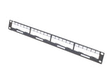 APC Data Distribution 1U Panel Holds 4 each Data Distribution Cables for a Total of 24 Ports