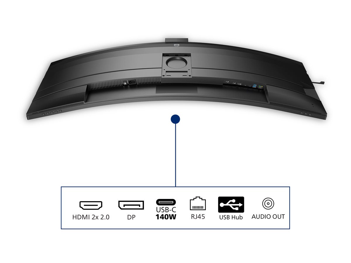 PHILIPS 49B2U6900CH/00 48.8p 5120x1440 VA Curved 1800R H/A 130mm SUPERWIDE USB-C 75Hz DP 2xHDMI USB HUB SPEAKERS