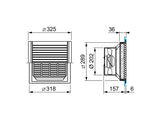 APC FILTERFAN 850M3/H 230V IP54