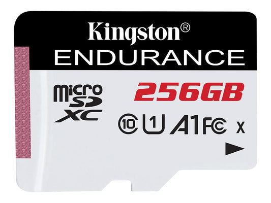 KINGSTON 256Go microSDXC Endurance 95R/45W C10 A1 UHS-I Card Only