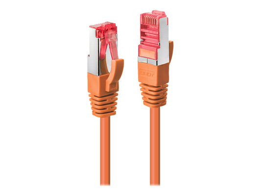LINDY Cat.6 S/FTP Cable orange 0.3m Patchcable