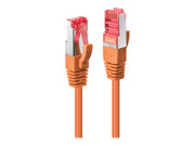 LINDY Cat.6 S/FTP Cable orange 0.3m Patchcable