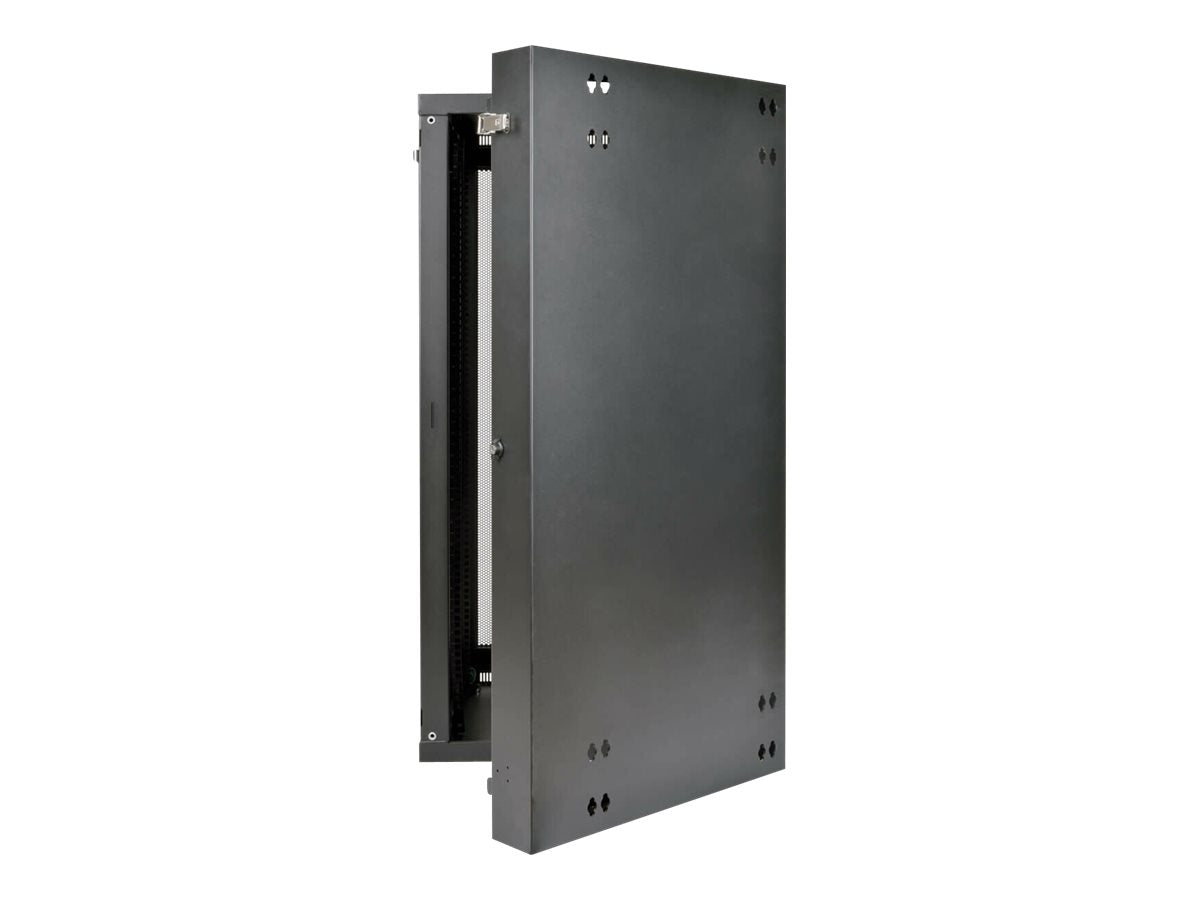 EATON TRIPPLITE 26U Wall Mount Rack Enclosure Server Cabinet Swinging Hinged Door Deep Rack cabinet wall mountable Black 26U 19