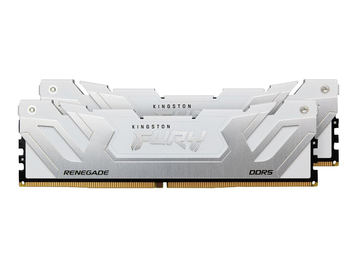 KINGSTON 48Go 8800MT/s DDR5 CL42 CUDIMM Kit of 2 FURY Renegade White