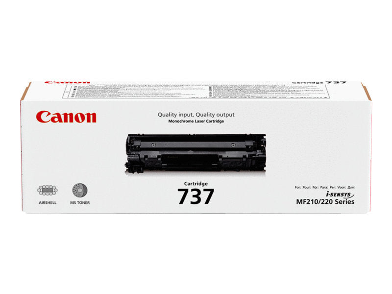 Toner/CRG 737 Fax+MFP Cartridge BK