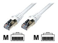 MCL Cordon de brassage RJ45 CAT 6 F/UTP - 3m Blanc  (P)