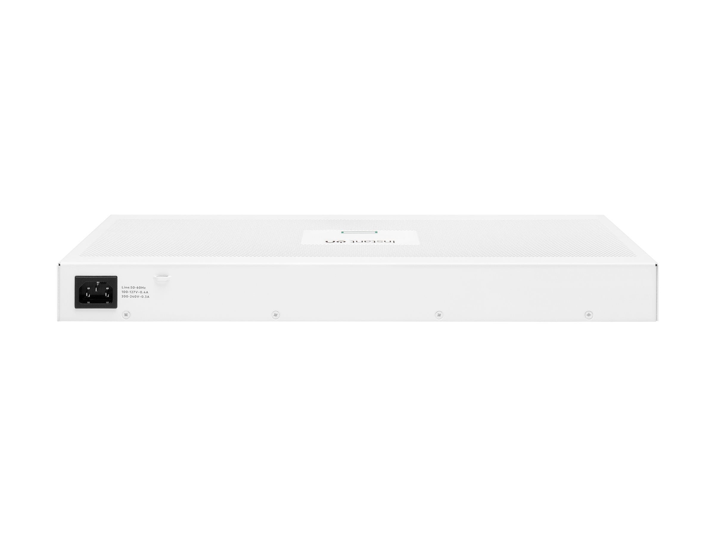 HPE Networking Instant On 1830 24G 2SFP Switch Commutateur intelligent 24 x 10/100/1000 + 2 x Gigabit SFP de bureau