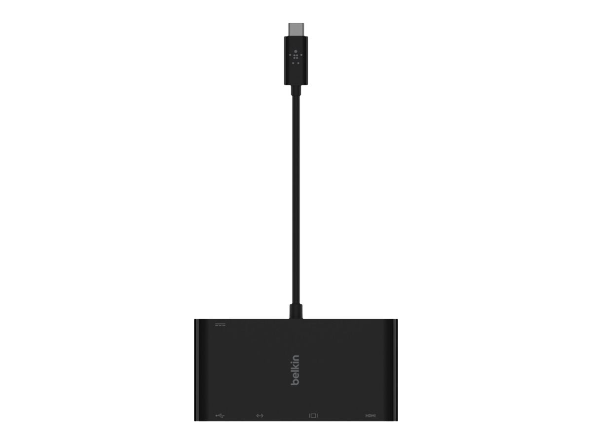 BELKIN Adaptateur Hub USB-C HDMI VGA RJ45 100w PD