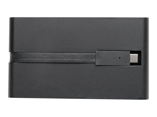EATON TRIPPLITE USB-C Dock 4K HDMI VGA USB 3.2 Gen 1 USB-A/C Hub GbEemory Card 100W PD Charging
