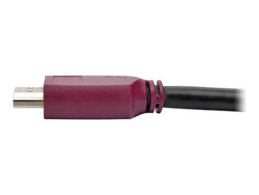 EATON TRIPPLITE 4K HDMI Cable with Ethernet M/M - 4K 60Hz Gripping Connectors 10ft. 3.05m