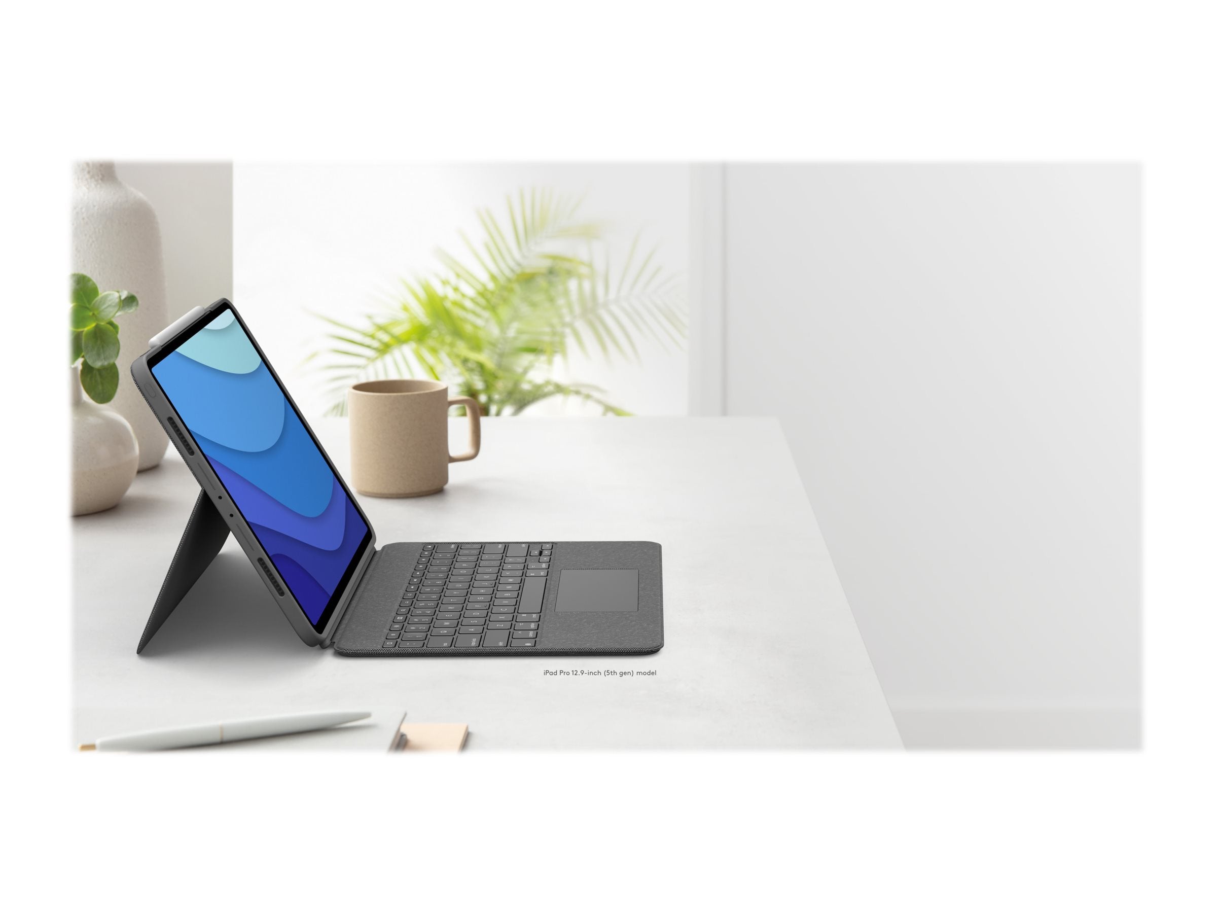 LOGITECH COMBO TOUCH - GREY - CENTRAL (FR)
