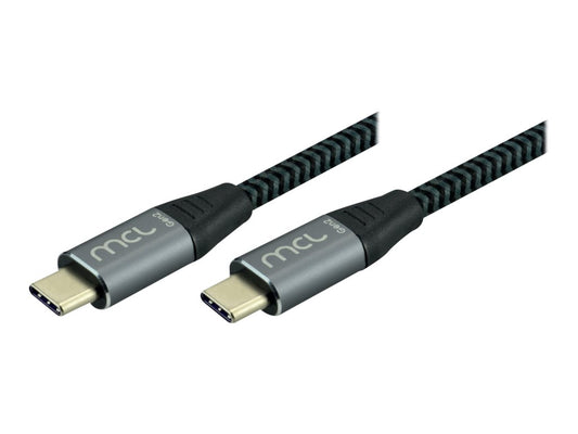 MCL Cable Type C USB 3.2 Male / Male braided Gen 2 10Gb 100W 5A - 2m