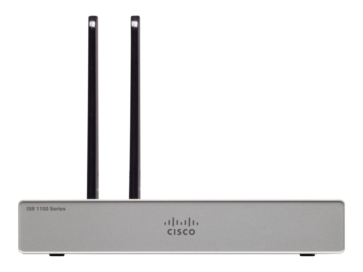 CISCO ISR 1101 4P GE ETHERNET AND LTE SECURE ROUTER WITH PLUGGABLE