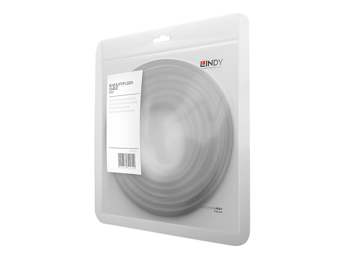 LINDY Cat.7 rawcable S/FTP PIMF LSOH grey 1m