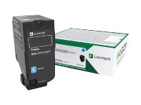 LEXMARK 10K Return Program Cartouche Cyan CS/CX727 CS728