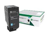 LEXMARK 10K Return Program Cartouche Cyan CS/CX727 CS728