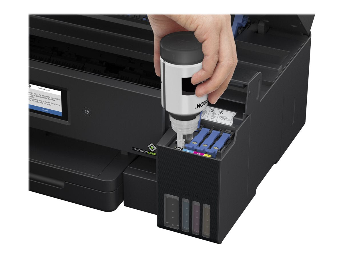 EPSON EcoTank ET-15000 MFP colour ink-jet A3/Ledger 297x432mm 11.5ppm copy 17ppm print 270 sheets USB 2.0 LAN Wi-Fi