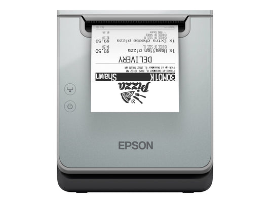 EPSON TM-L100 Receipt Printer 121 USB + Ethernet + Lightning + BT Black PS EU Liner-Free