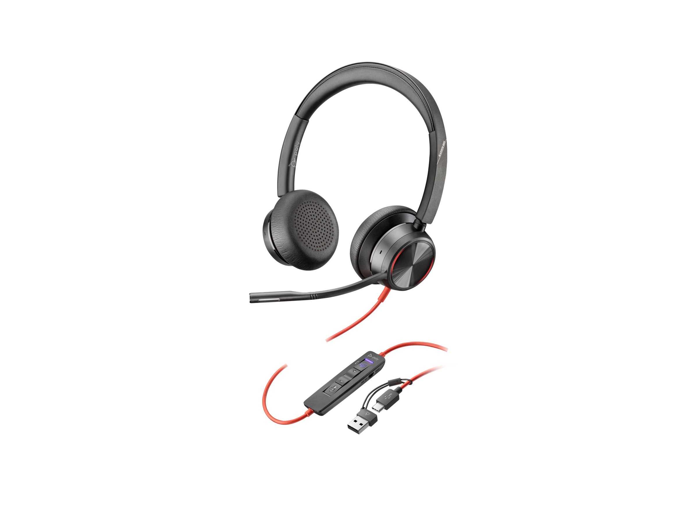 Poly BW 8225 Stereo -M USB-C HS+USB-C/A