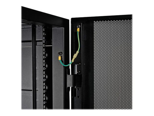 EATON TRIPPLITE 42U SmartRack Wide Standard-Depth Rack Enclosure Cabinet with Doors and Side Panels