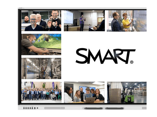 SMART Board GX086-V4 86p 4K UHD interactive display with embedded OS GMS