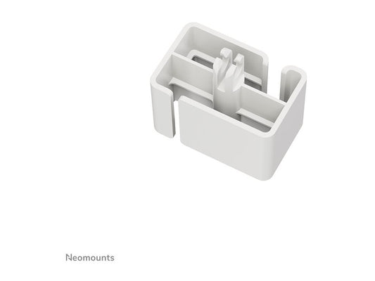NEOMOUNTS Cable Spine Organizer for sit/stand desk frames clamp mounted white