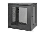 EATON TRIPPLITE SmartRack 12U Low-Profile Switch-Depth Wall-Mount Small Rack Enclosure