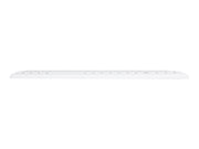 URBAN FACTORY USB wired keyboard ABS silicone White Antimicrobial treatment QWERTY