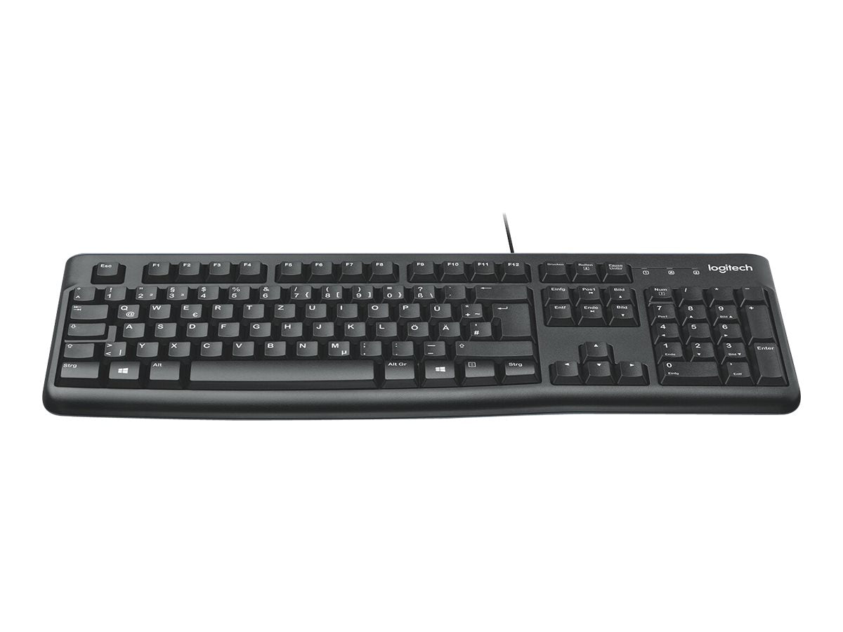 Logitech 920-002489 clavier USB QWERTZ Allemand Noir