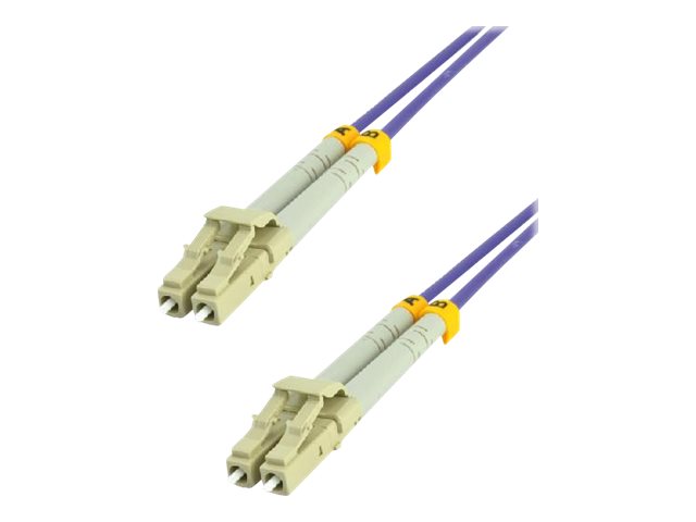 MCL LC/LC Multimode duplex 50/125 OM4 optical fiber - 0.5m