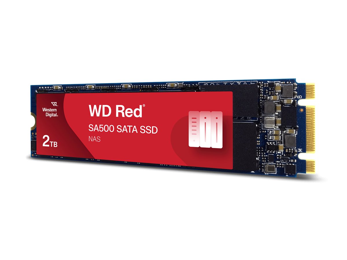 WD Red SSD SA500 NAS 2To SATA III 6Go/s M.2 2280 Bulk POWERED BY SANDISK