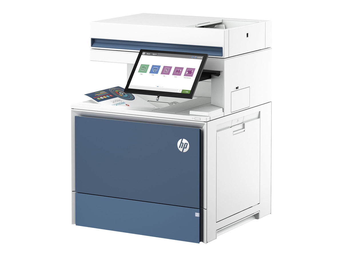 HP LaserJet Enterprise Flow MFP 6800zf MFP colour laser A4 52ppm Copy 52ppm Print 650sheets LAN