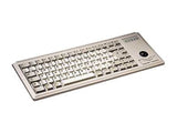 CHERRY Compact corded Trackball Keyboard USB grey (US)