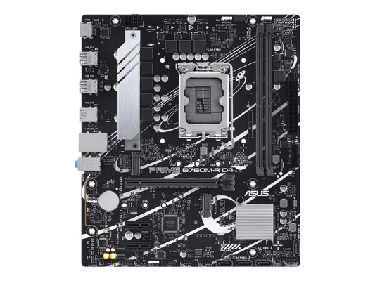 ASUS PRIME B760M-R D4 LGA1700 2xDDR4 4xSATA 2xM.2