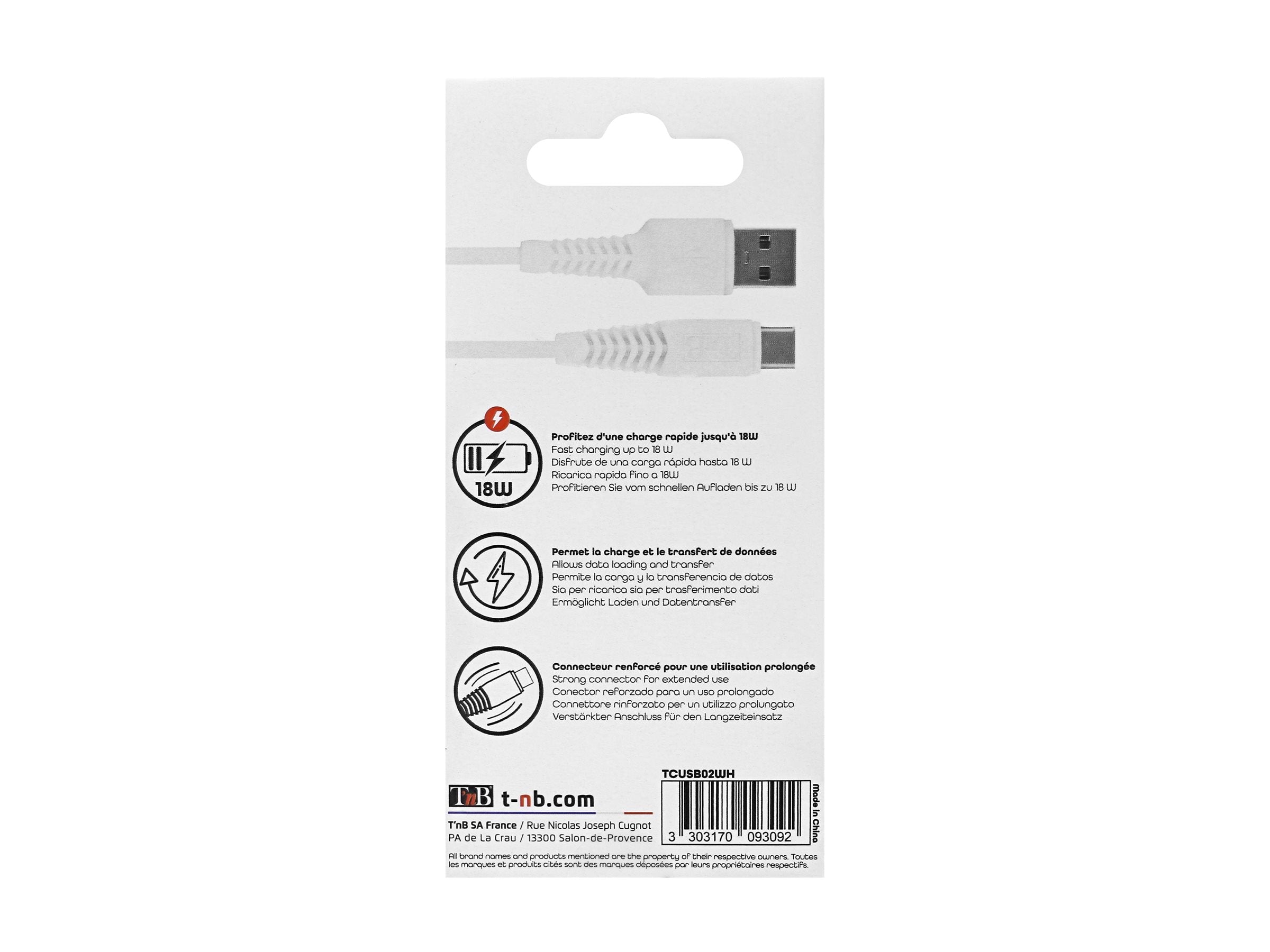 TNB USB/USB-C cable - 2m
