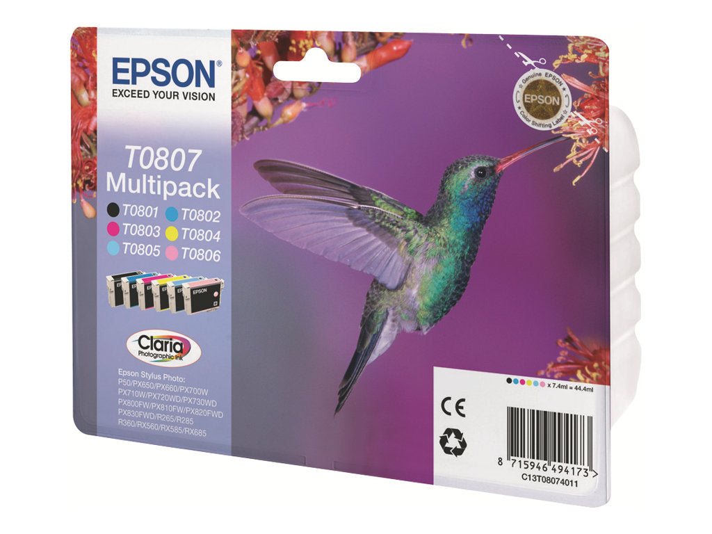 Ink/T0807 Hummingbird7.4ml CLcMLmYK