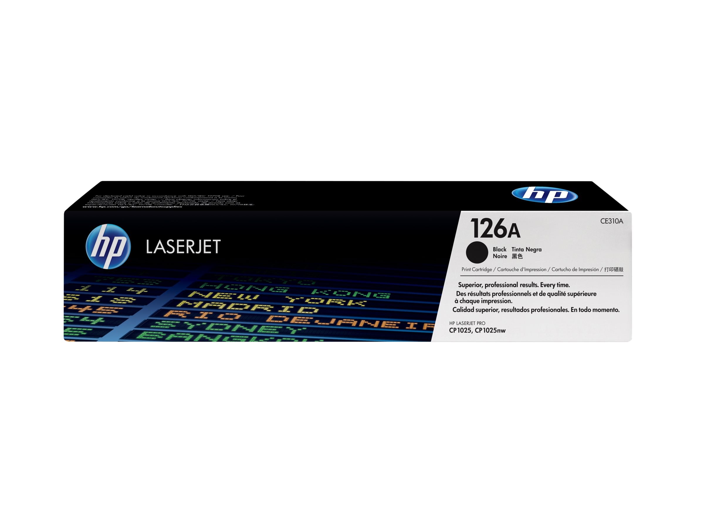 HP 126A original LaserJet Toner cartridge CE310A black standard capacity 1.200 pages 1-pack