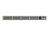 ALLIED 48-port 10/100/1000T stackable switch 4 SFP+ ports 2 fixed power supplies