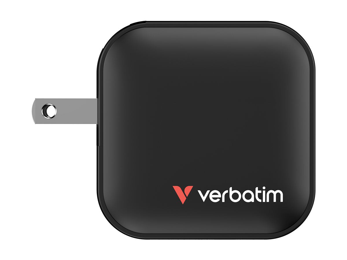 VERBATIM MINI GAN CHARGER 70W 3 PORT US/EU/UK ADP WCF (P)