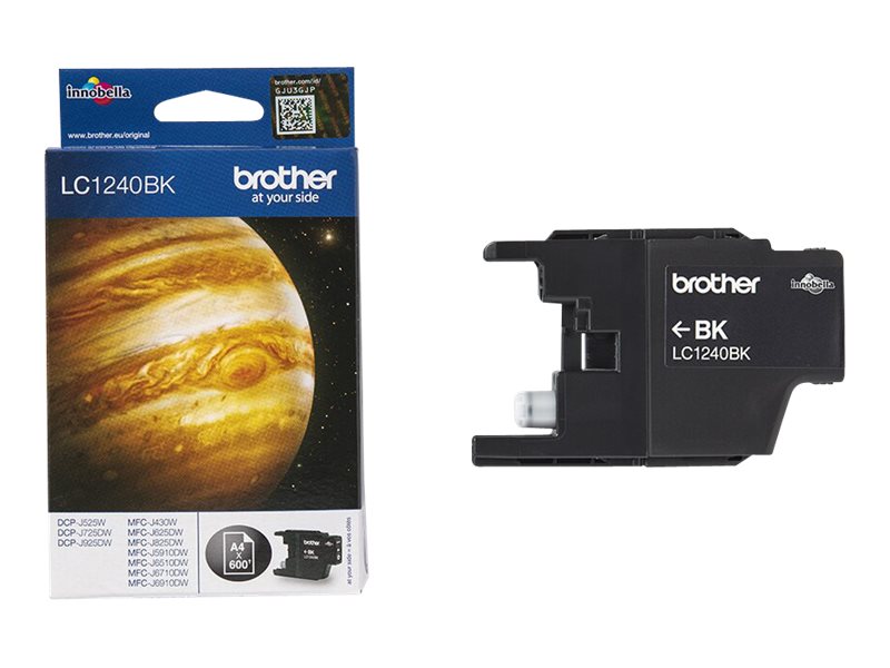 BROTHER LC-1240 cartouche d encre noir haute capacité 600 pages pack de 1