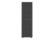APC Easy Cooling Row CW ERC601DD1CPS Dual Feed rack cabinet with display Black 42U